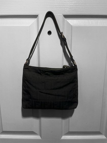 กระเป๋าFENDI ZUCCA CANVAS SHOULDER BAG รูปที่ 11