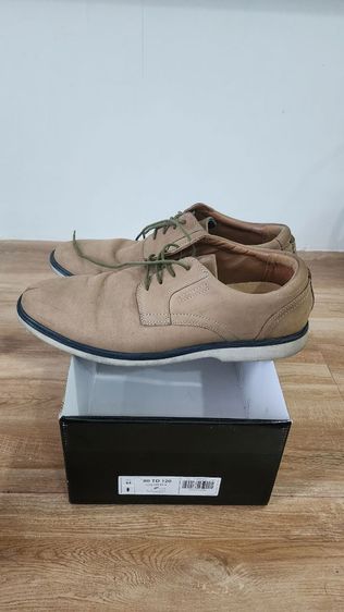 รองเท้าหนังกลับ Clarks เบอร์ 45 หรูหราไฮโซ รูปที่ 3