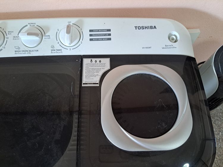 เครื่องชักผ้า Toshiba ฝาบน 2 ถัง รูปที่ 4