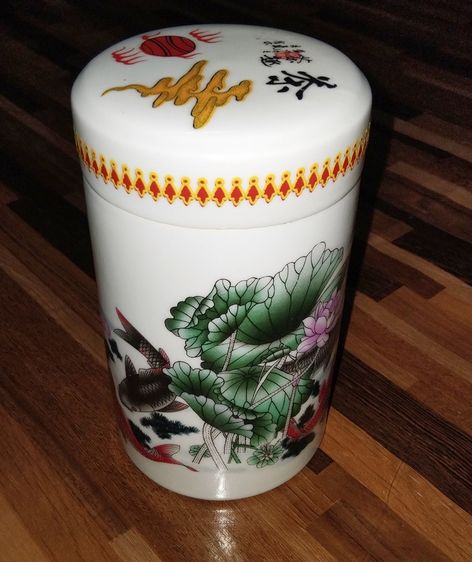 แก้วเซรามิค  พร้อม ฝาปิด สำหรับสะสม