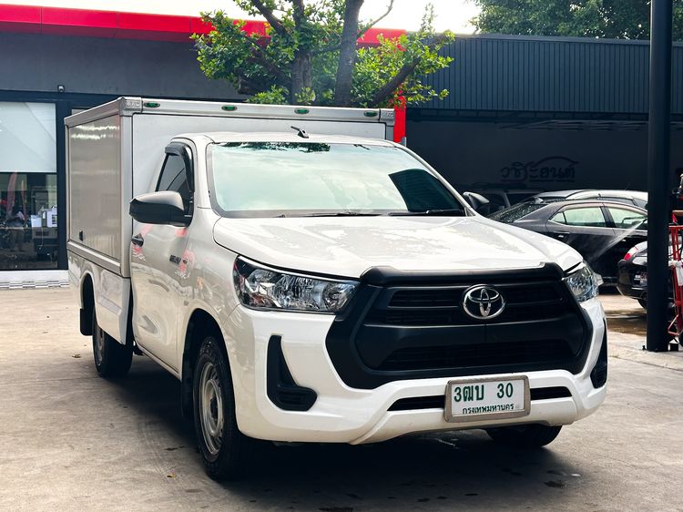 Toyota Hilux Revo 2022 2.4 Entry Pickup ดีเซล ขาว รูปที่ 3