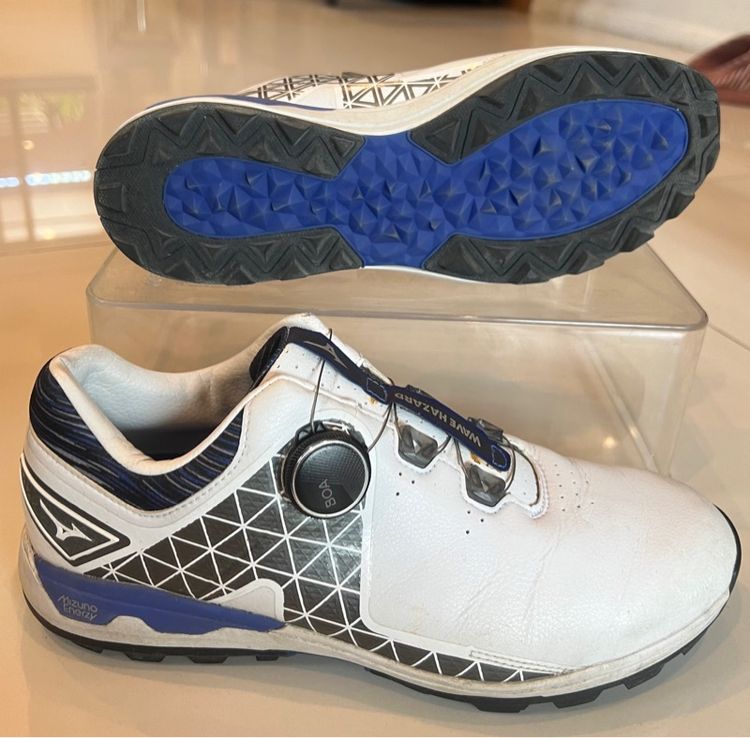 ไม่ระบุ ขาว รองเท้ากอล์ฟมือสอง Mizuno สภาพดี
