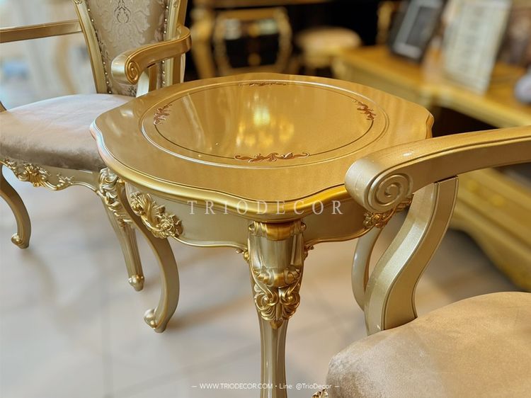 SABRINA Classic Coffee Set ชุดโต๊ะน้ำชาสไตล์หลุยส์ รุ่น ซาบริน่า รูปที่ 11