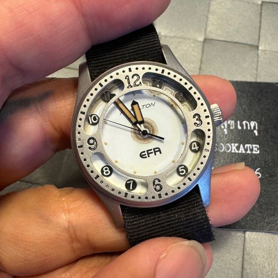 ขออนุญาตเปิดขาย นาฬิกา Vintage Hamilton EFA ยุค 80’s