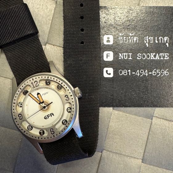 ขออนุญาตเปิดขาย นาฬิกา Vintage Hamilton EFA ยุค 80’s รูปที่ 3