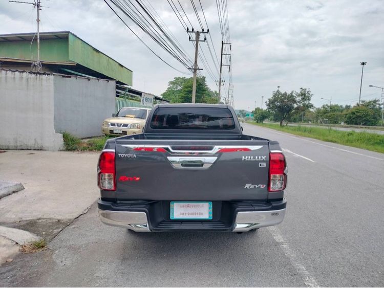 Toyota Hilux Revo 2017 2.4 E Pickup ดีเซล ไม่ติดแก๊ส เกียร์ธรรมดา เทา รูปที่ 4