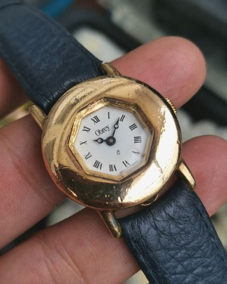 นาฬิกา Vintage Obrey Paris Sterling Silver เคลือบทอง ระบบ Quartz ใครสะสมแนวนี้จัดไปครับ ราคาแบ่งปัน รูปที่ 4