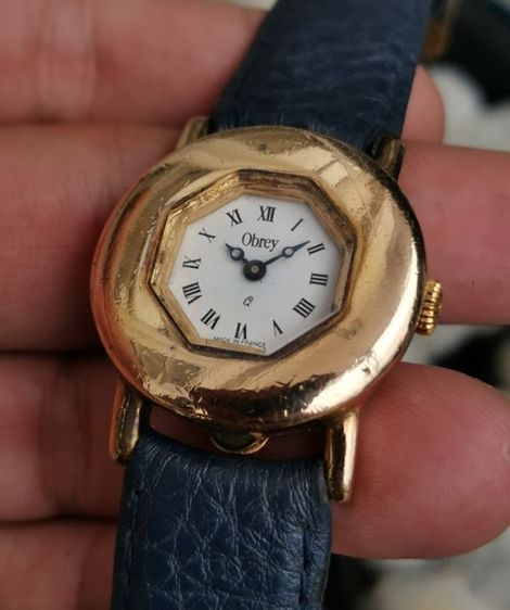 นาฬิกา Vintage Obrey Paris Sterling Silver เคลือบทอง ระบบ Quartz ใครสะสมแนวนี้จัดไปครับ ราคาแบ่งปัน รูปที่ 5