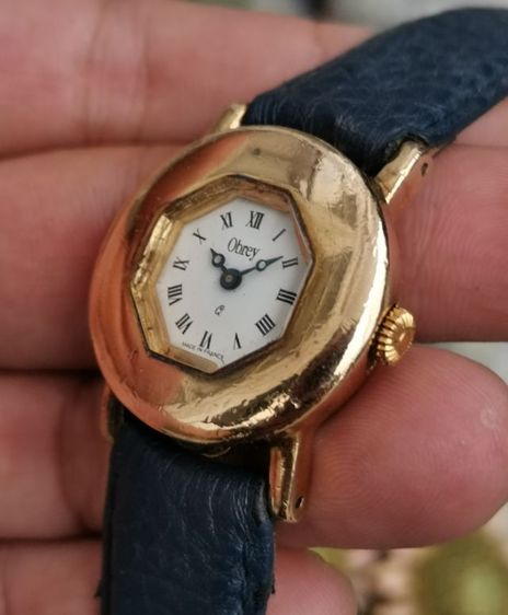 นาฬิกา Vintage Obrey Paris Sterling Silver เคลือบทอง ระบบ Quartz ใครสะสมแนวนี้จัดไปครับ ราคาแบ่งปัน รูปที่ 3