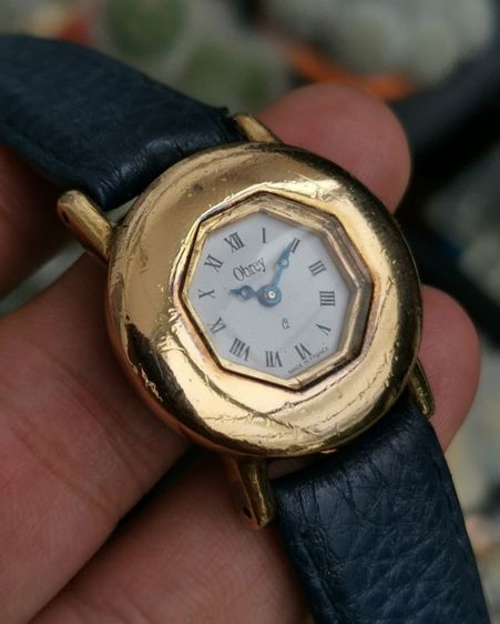 นาฬิกา Vintage Obrey Paris Sterling Silver เคลือบทอง ระบบ Quartz ใครสะสมแนวนี้จัดไปครับ ราคาแบ่งปัน รูปที่ 2