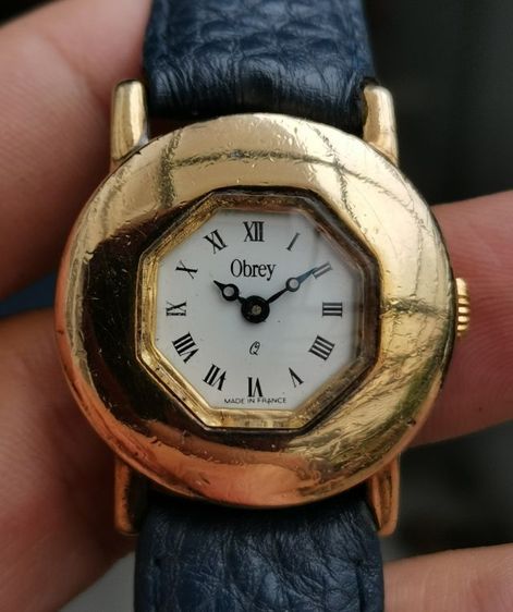 นาฬิกา Vintage Obrey Paris Sterling Silver เคลือบทอง ระบบ Quartz ใครสะสมแนวนี้จัดไปครับ ราคาแบ่งปัน รูปที่ 6