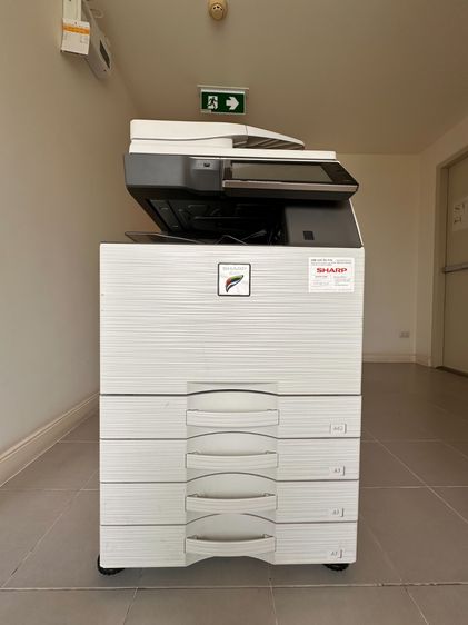 เครื่องถ่ายเอกสาร สี Sharp MX-3561 เครื่อง A4 A3 สี Print Copy Scan ความเร็ว 35 แผ่นต่อนาที มี FAX