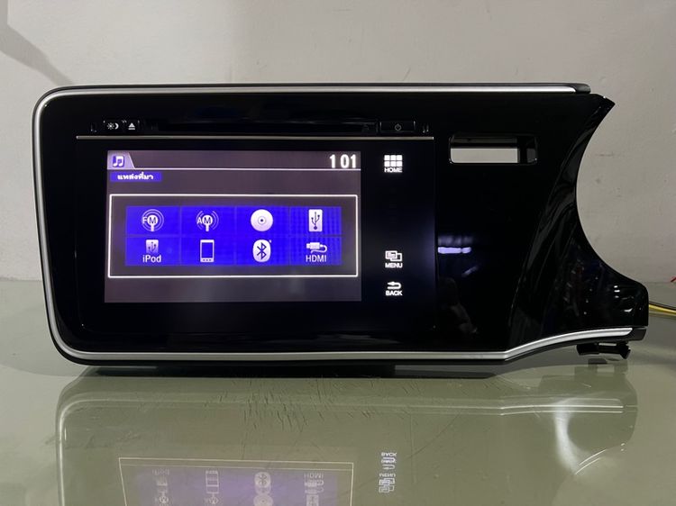 จอติดรถHONDA CITY, JAZZ(เครื่องศูนย์แท้) รูปที่ 2