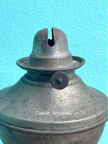 ตะเกียงลาน โบราณเก่าสะสม รูปที่ 8