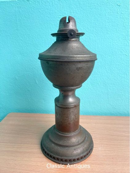 ตะเกียงลาน โบราณเก่าสะสม รูปที่ 7