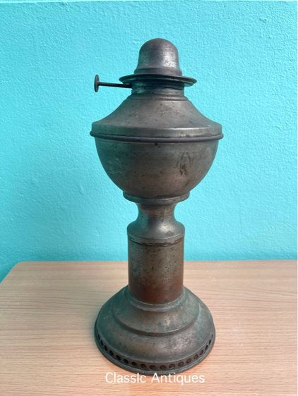 ตะเกียงลาน โบราณเก่าสะสม รูปที่ 4