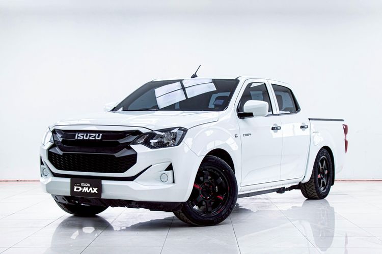 Isuzu D-MAX 2024 1.9 S Pickup ดีเซล ไม่ติดแก๊ส เกียร์ธรรมดา ขาว
