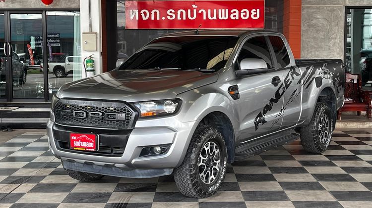 Ford Ranger 2016 2.2 Hi-Rider XLS Pickup ดีเซล ไม่ติดแก๊ส เกียร์ธรรมดา บรอนซ์เงิน
