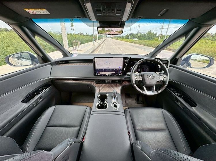 Lexus LM350h 2024 Executive 7-seat Utility-car ไฮบริด ไม่ติดแก๊ส เกียร์อัตโนมัติ ขาว รูปที่ 4