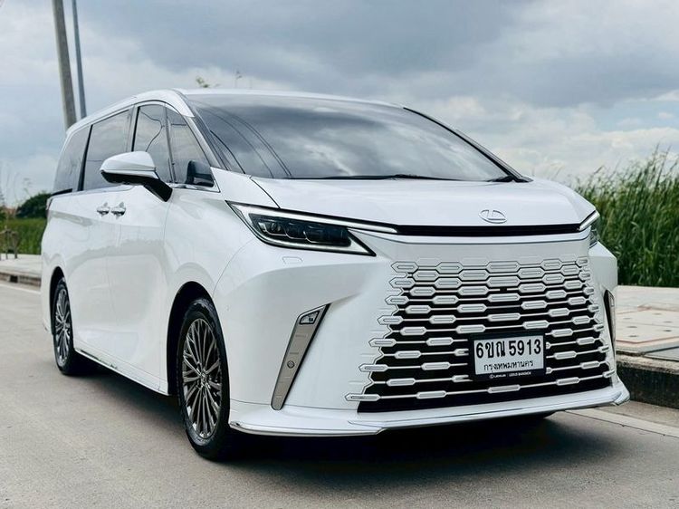 Lexus LM350h 2024 Executive 7-seat Utility-car ไฮบริด ไม่ติดแก๊ส เกียร์อัตโนมัติ ขาว รูปที่ 3