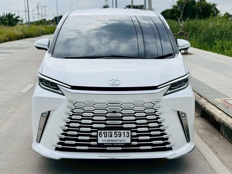 Lexus LM350h 2024 Executive 7-seat Utility-car ไฮบริด ไม่ติดแก๊ส เกียร์อัตโนมัติ ขาว รูปที่ 2