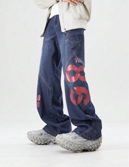 กางเกงยีนส์เท่ๆ แบรนด์เนมแท้ ฮ่องกง ส่งต่อ 300 บาท รูปที่ 5