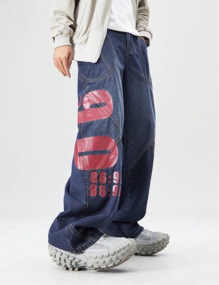 กางเกงยีนส์เท่ๆ แบรนด์เนมแท้ ฮ่องกง ส่งต่อ 300 บาท รูปที่ 4