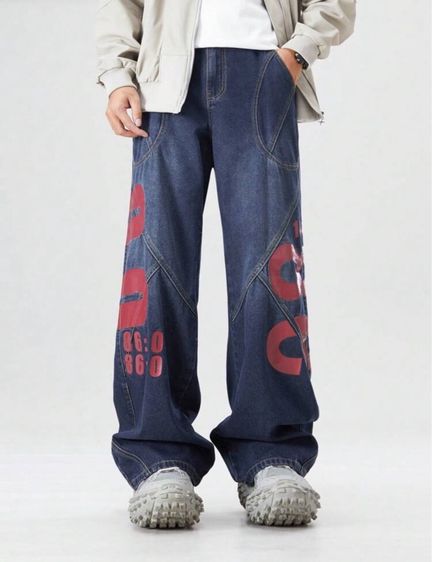 กางเกงยีนส์เท่ๆ แบรนด์เนมแท้ ฮ่องกง ส่งต่อ 300 บาท รูปที่ 7