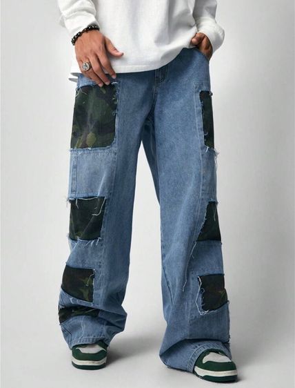 กางเกงยีนส์คูลๆ แบรนด์เนมแท้ ฮ่องกง ส่งต่อ 300 บาท รูปที่ 7