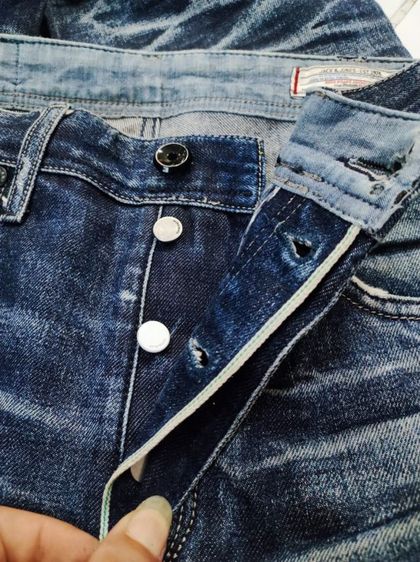 ยีนส์ JACK  JONES👖🇮🇹เฟดมันมันน รูปที่ 12