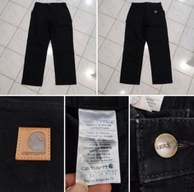 กางเกงดำ CARHARTT👖🌿 รูปที่ 17