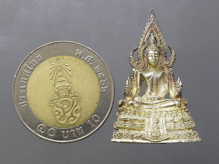 พระพุทธชินราช ภปร เนื้อเงิน พิมพ์ใหญ่ รุ่นปฎิสังขรณ์ วัดพระศรีรัตนมหาธาตุวรมหาวิหาร ปี2535 ตลับเดิม รูปที่ 8