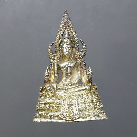 พระพุทธชินราช ภปร เนื้อเงิน พิมพ์ใหญ่ รุ่นปฎิสังขรณ์ วัดพระศรีรัตนมหาธาตุวรมหาวิหาร ปี2535 ตลับเดิม รูปที่ 3