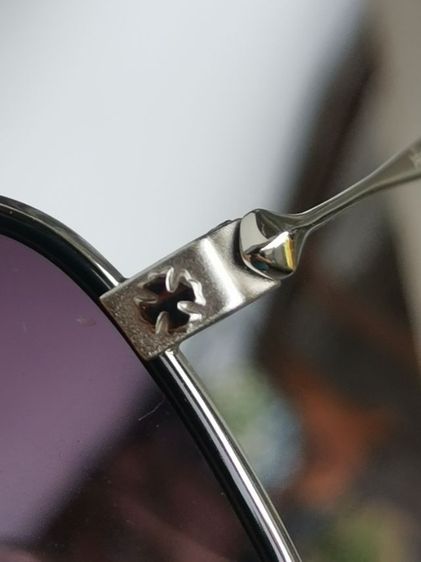 แว่นกันแดด Chrome Hearts​ Bone Prone III BK-SS (Black-Shiny Silver)​ พร้อมกล่องและผ้าเช็ดเลนส์ ตัวหายาก ในราคาสุดแบ่งปันครับ รูปที่ 7