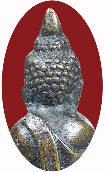 พระบ้าน🔔 พระกริ่งเล็ก หลวงพ่อโสธร  ปี 2500 พิทพ์หน้าใหญ่ A รูปที่ 13