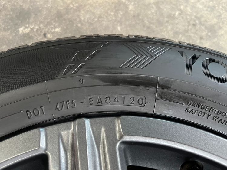 ✨ล้อแม็ก 5รู114✨Honda ขอบ 17 สีเทา แถมยาง 225-65-17 Yokohama ปลายปี 20 รูปที่ 9
