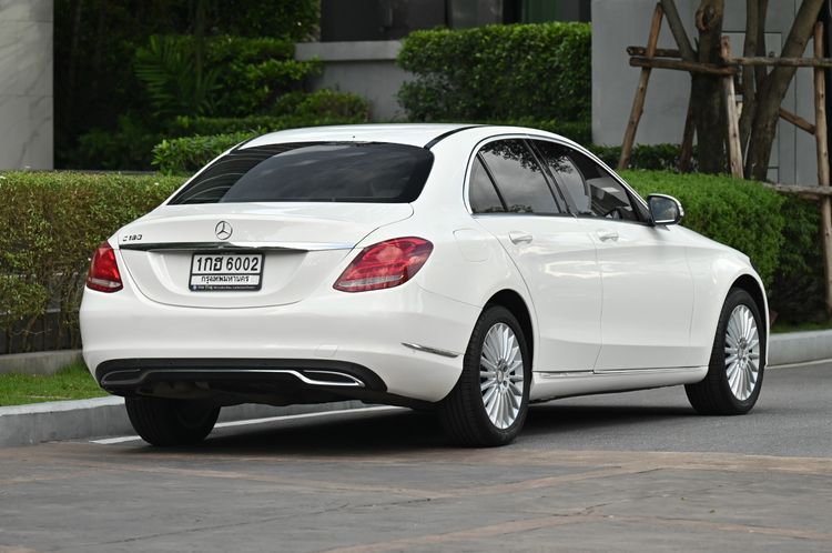 Mercedes-Benz C-Class 2014 C180 Sedan เบนซิน ไม่ติดแก๊ส เกียร์อัตโนมัติ ขาว รูปที่ 4