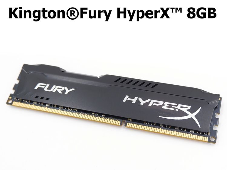 หน่วยความจำสำหรับคอมพิวเตอร์เดสก์ท็อป Kington®Fury HyperX™ 8GB(8GBx1) DDR3 1600MHz  RAM For Desktop PC ราคาขาย 640 บาท รูปที่ 3