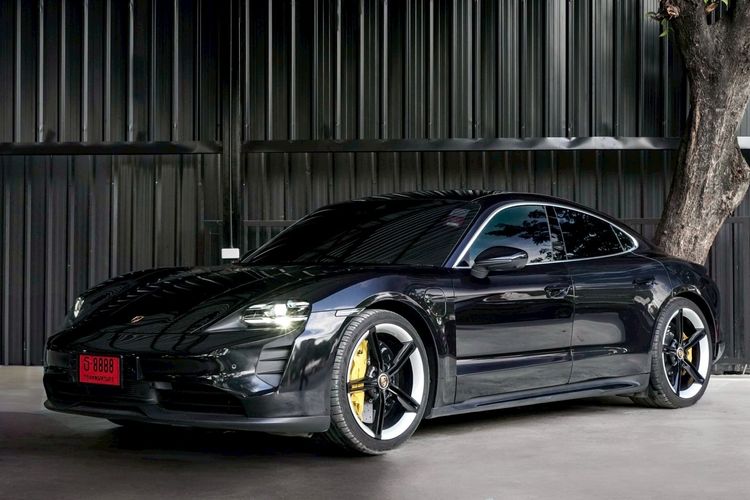 รถ Porsche Taycan 4S 4WD สี ดำ