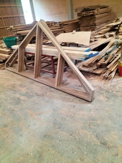  งานวงกบโค้งกระจกติดตาย วงกบโค้งตามแบบ ผลิตตรงจากโรงงานของเราเอง รับทำตามแบบ ตามขนาด รูปที่ 3