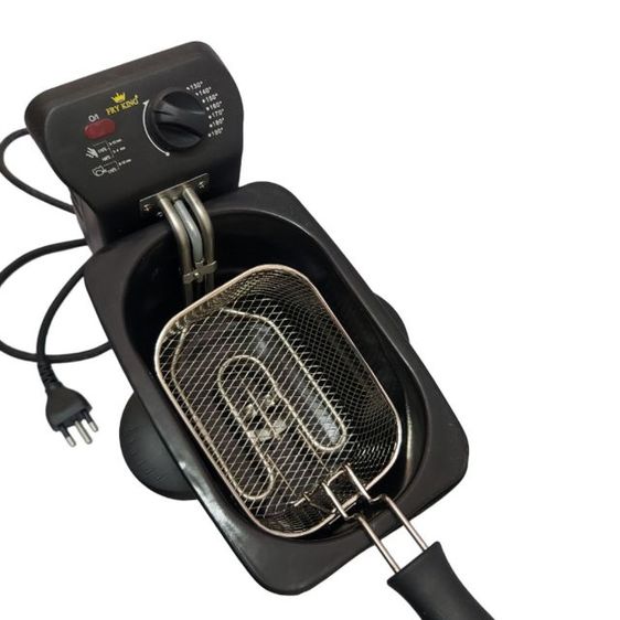 รวม4ชิ้น หม้อทอด สแตนเลสแท้ Fry king 1.8L. แถมอีก 3 ชิ้น รูปที่ 3