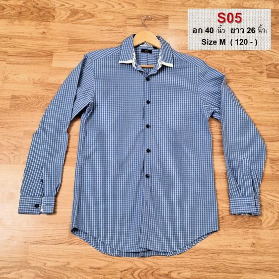 เสื้อเชิ้ตผู้ชาย เสื้อผ้าผู้ชาย เสื้อทำงาน เสื้อเชิ้ตสภาพดีมาก รูปที่ 3