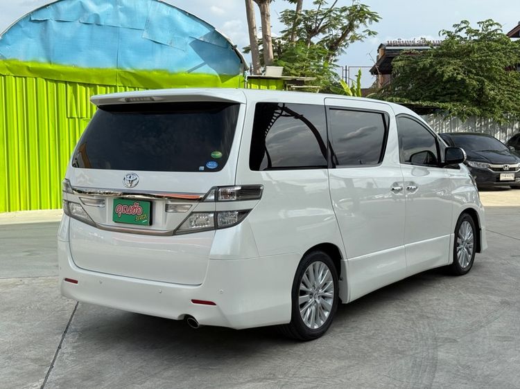 Toyota Vellfire 2013 2.4 Z G Edition Van เบนซิน เกียร์อัตโนมัติ ขาว รูปที่ 4