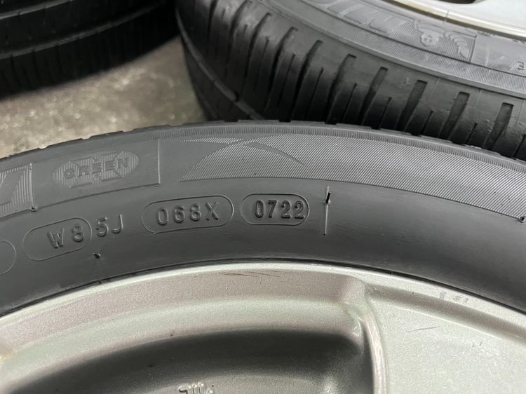 ✨ล้อแม็ก 4รู100✨Toyota Vios รุ่นพิเศษ ขอบ 15 สีเทา พร้อมยาง 185-60-15 Michelin ปี 22 รูปที่ 9