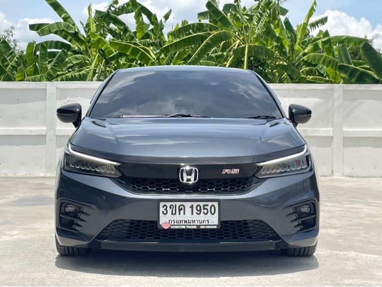 Honda City 2021 1.0 RS Sedan เบนซิน ไม่ติดแก๊ส เกียร์อัตโนมัติ เทา รูปที่ 2
