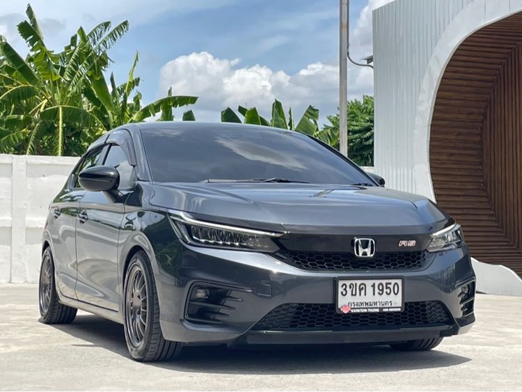Honda City 2021 1.0 RS Sedan เบนซิน ไม่ติดแก๊ส เกียร์อัตโนมัติ เทา รูปที่ 3