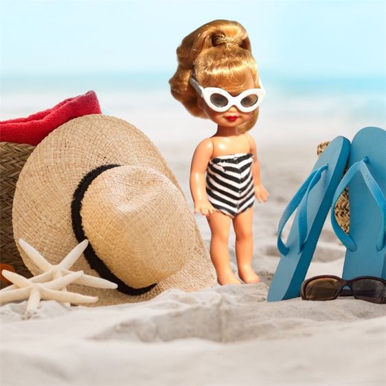 Barbie vintage and Kelly doll เซ้ตแม่ลูก รูปที่ 5