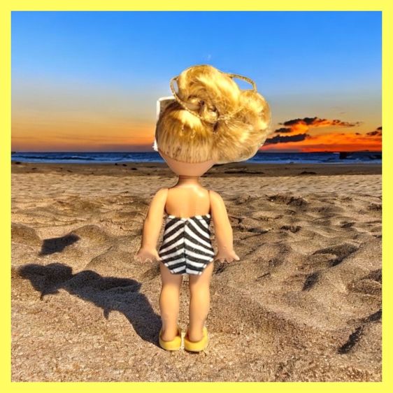 Barbie vintage and Kelly doll เซ้ตแม่ลูก รูปที่ 7