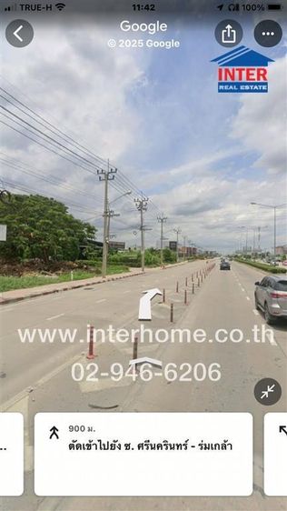 ไม่ใช่ ที่ดินเปล่า 400 ตร.ว. ที่ดินเปล่า ใกล้ตลาดพอเพียง ถนนเจ้าคุณทหาร ถนนร่มเกล้า เขตลาดกระบัง กรุงเทพมหานคร รูปที่ 2