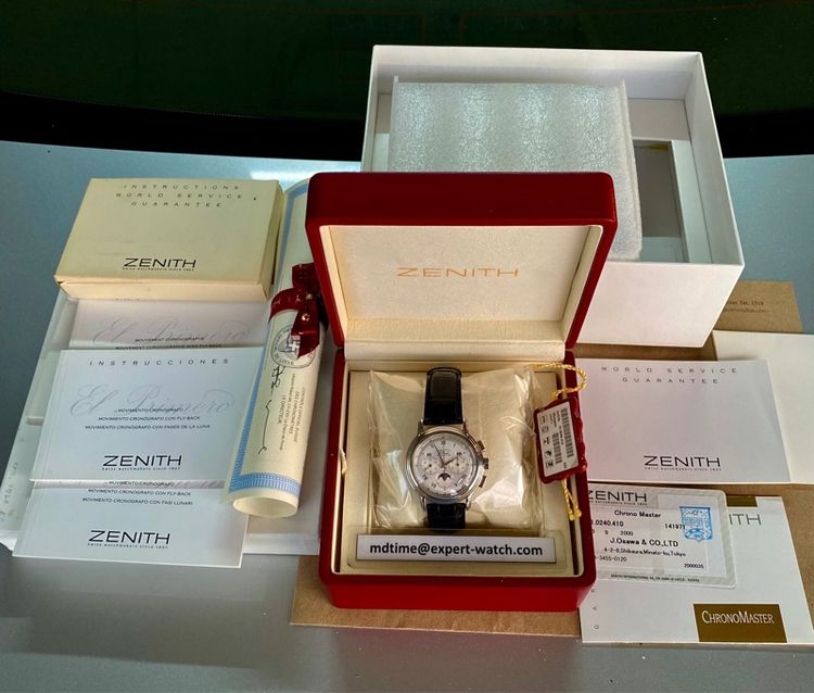 WTS ZENITH EL PRIMERO MASTER CHRONOMETER MOONPHASE (FULL SET) รูปที่ 3